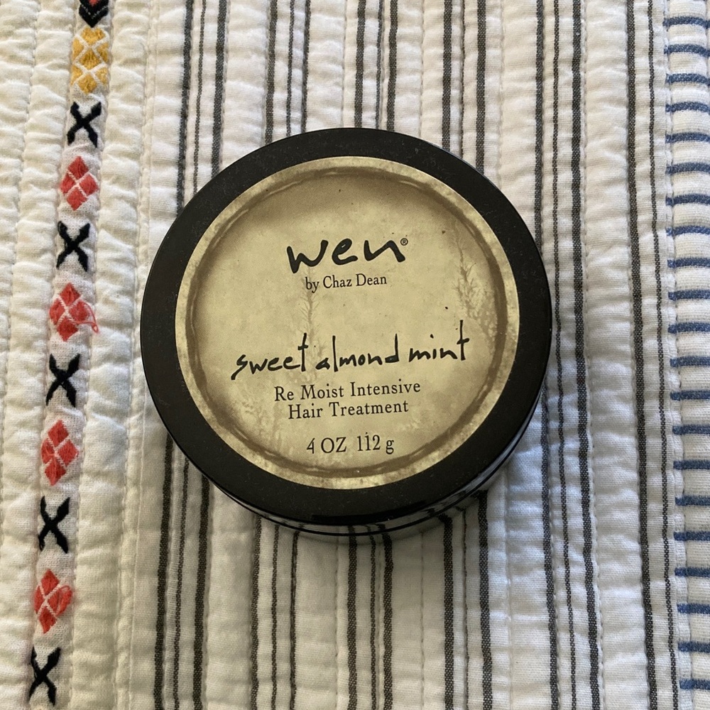 Wen sweet almond mint re moist intensive hair treatment  4 oz